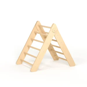 Triangle M de motricité Pikler – couleur nature - Bois Naturel